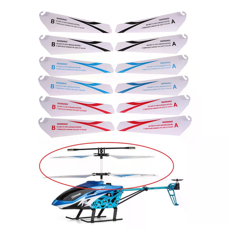 Rc Helicopter Coaxial - 4pcs 7.2/9CM spare blades Fans Props