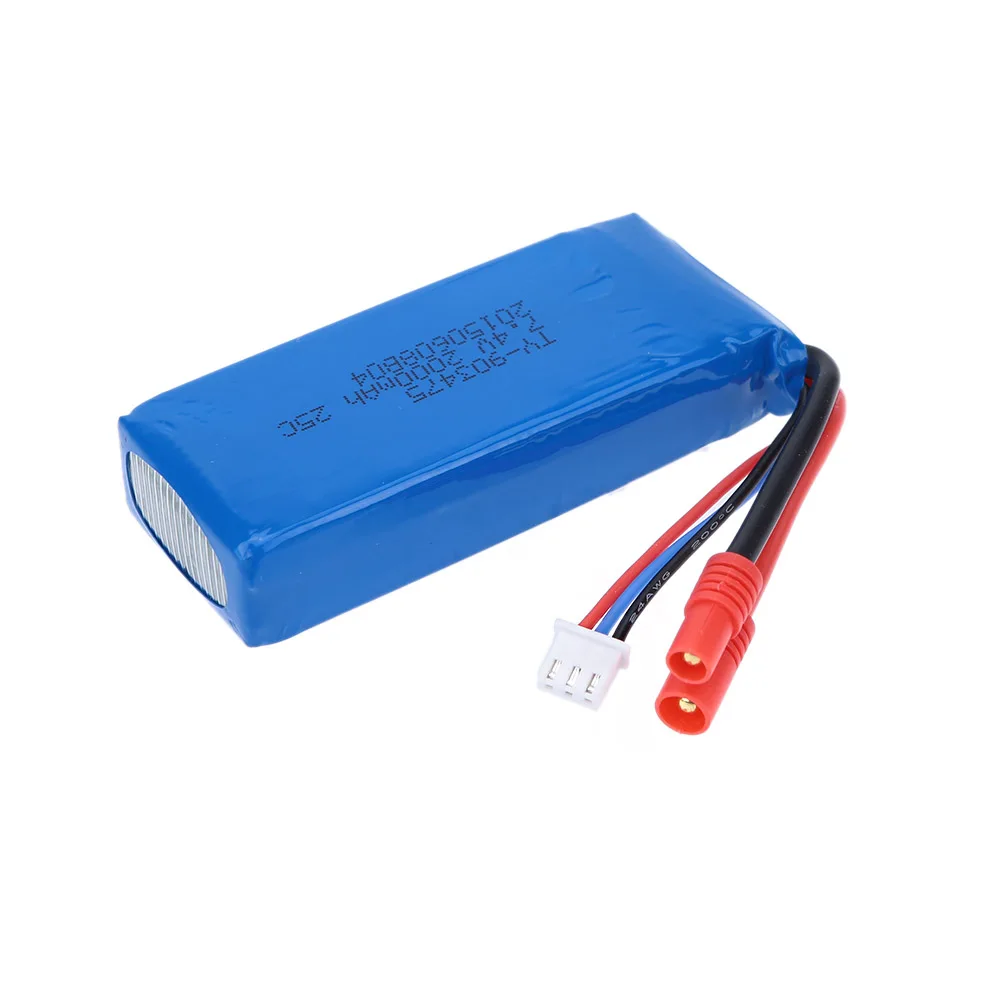 7.4V 2000mAh Battery  (Round C - Rc Helicopter Coaxial ulasan dan harga