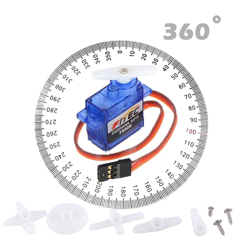 Feetech Mini FS90R Micro Servo - Rc Helicopter Motor ulasan dan harga