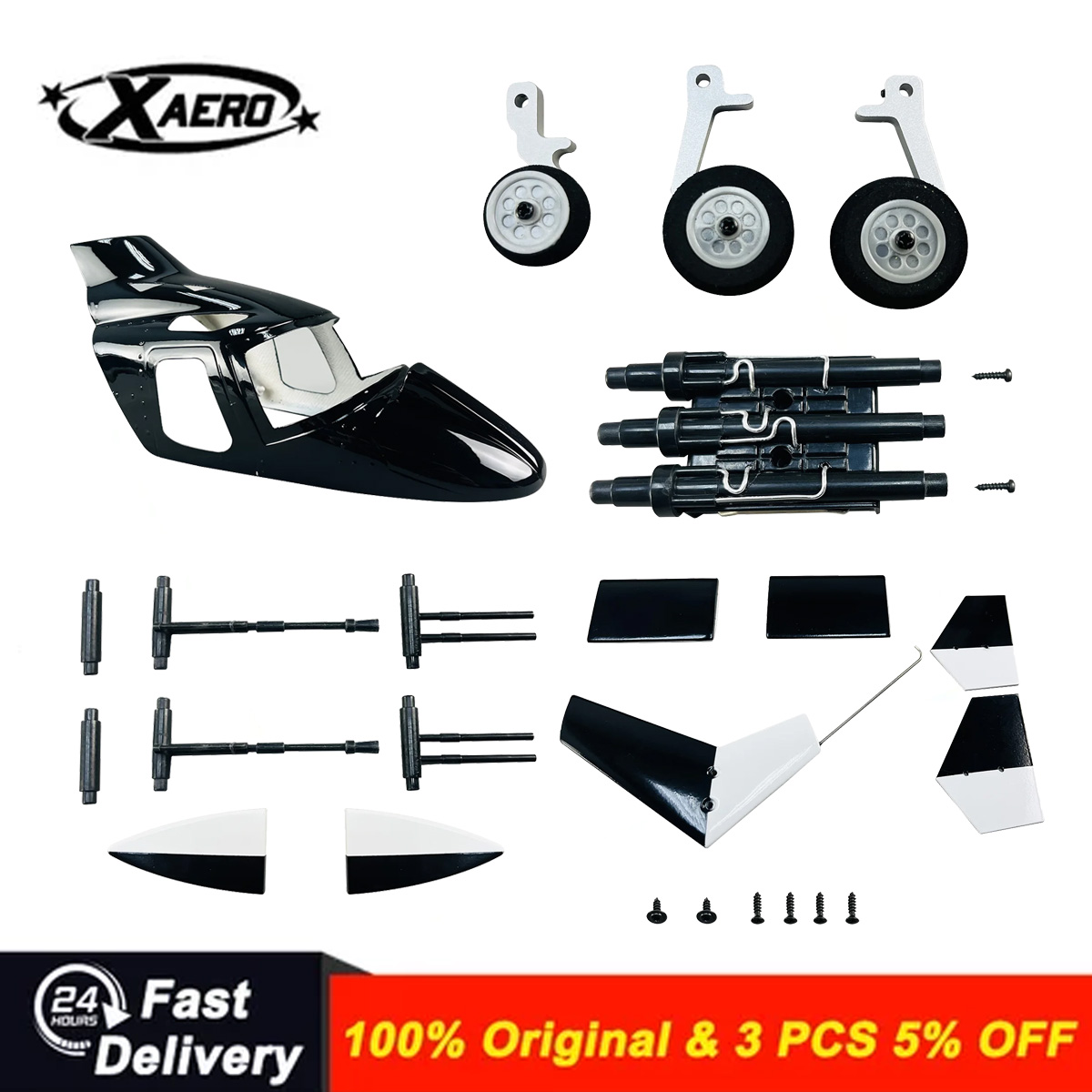 Roban 450 Airwolf Fuselage Spa - Rc Helicopter Bag ulasan dan harga