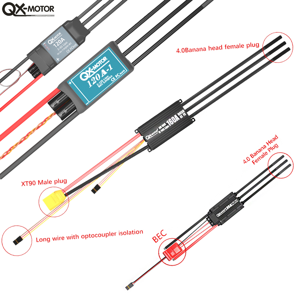 20A-120A Brushless ESC Speed C - Rc Helicopter Battery ulasan dan harga