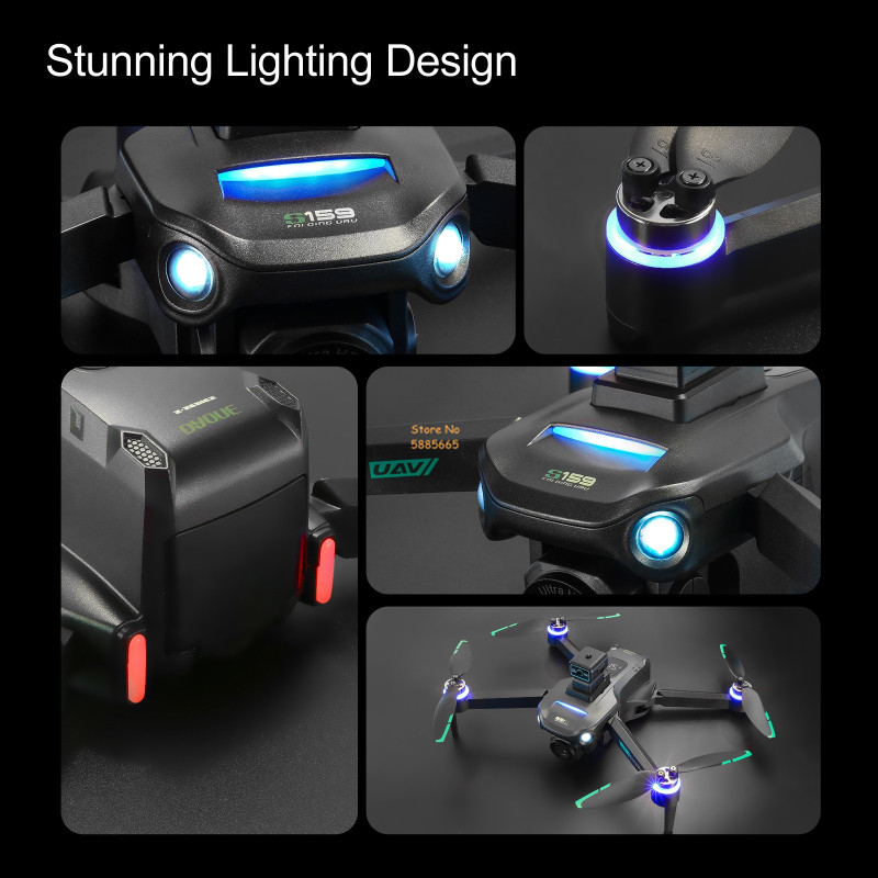 8K Dual Camera 5G WIFI FPV Rem - Rc Helicopter Case ulasan dan harga