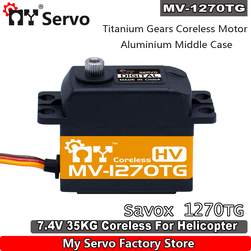 MY RC Servo MV-1270TG  HV 35kg - Rc Helicopter Parts ulasan dan harga