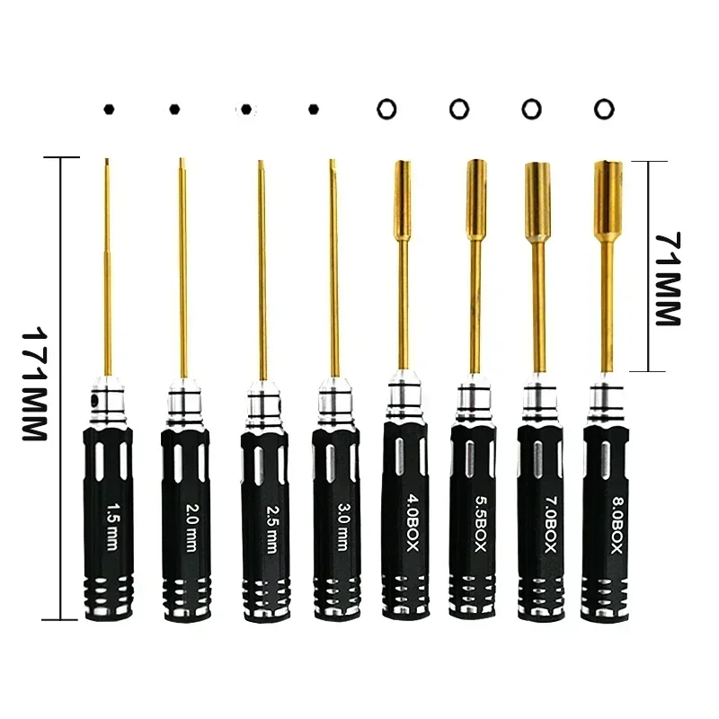 RC Hex Driver Set - 16pcs Hex  - Rc Helicopter Tool Kit ulasan dan harga