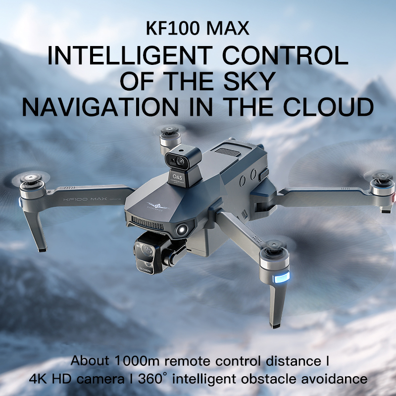 KF100 MAX GPS Drone 4K Camera  - Rc Helicopter Charger ulasan dan harga