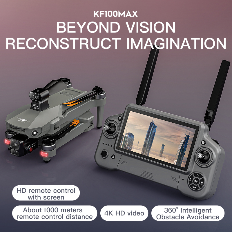 KF100 MAX GPS Drone 4K Camera  - Rc Helicopter Charger ulasan dan harga