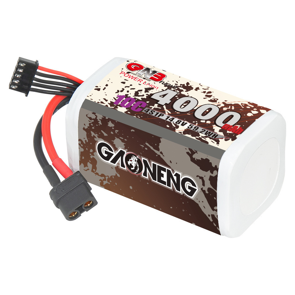 GNB 4000mAh 4S 14.8V 10C 20C W - Rc Helicopter Parts ulasan dan harga