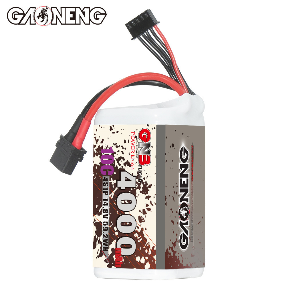 GNB 4000mAh 4S 14.8V 10C 20C W - Rc Helicopter Parts ulasan dan harga