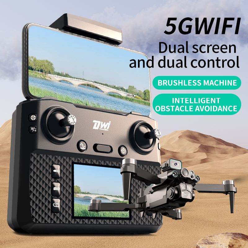 DWI D22 8K Screen FPV RC Drone - Rc Helicopter Electric ulasan dan harga