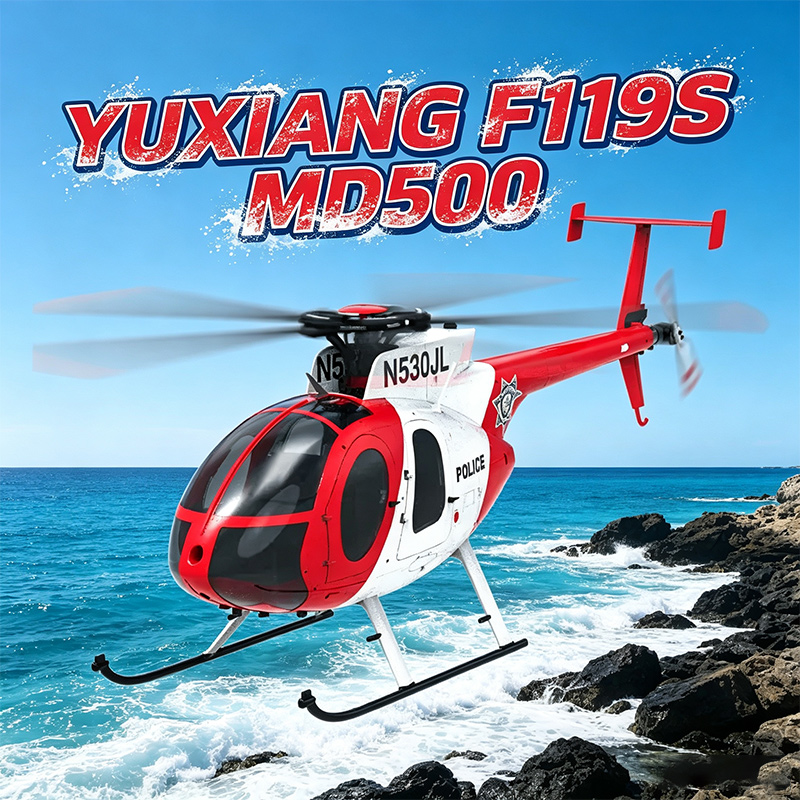 YXZNRC F119S Remote Control He - Rc Helicopter Single Rotor ulasan dan harga